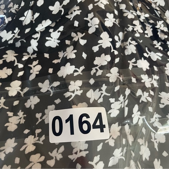 Something Navy Floral short sleeve Midi Dress 20164 - Picture 14 of 14